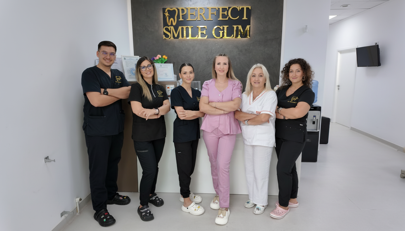 Echipa medicilor stomatologi de la clinica PerfectSmileGlim din Vârteju, Măgurele